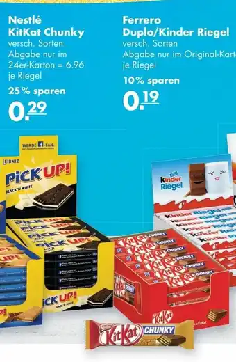 Handelshof Nestlé Kitkat Chunky Angebot