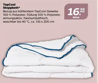 NETTO TopCool Steppbett Angebot