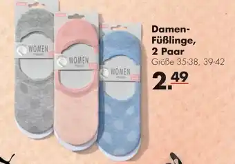 Handelshof Damen Füßlinge, 2 Paar Angebot