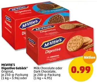 PENNY Mcvitie's Digestive Gebäck 250/200 g Packung Angebot