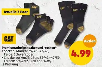 PENNY Cat Premiumarbeitssneaker und socken Angebot