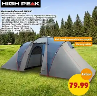 PENNY High Peak Großraumzelt Perth 4 Angebot