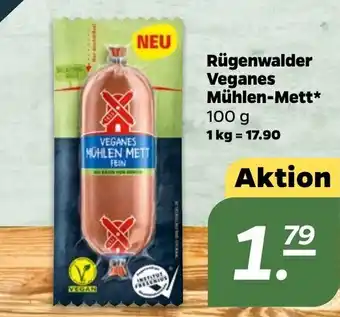 NETTO Rugenwalder Veganes Muhlen-Mett 100g Angebot
