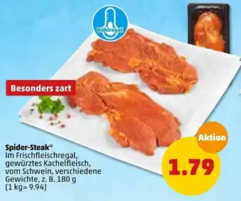 PENNY Spider Steak 180 g Angebot