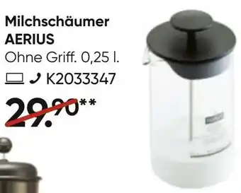 Galeria bodum Milchschäumer Aerius Angebot