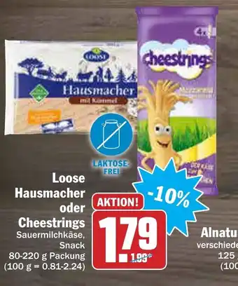 AEZ Loose Hausmacher oder Cheestrings 80-220g Angebot