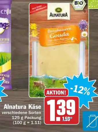 AEZ Alnatura Käse 125g Angebot