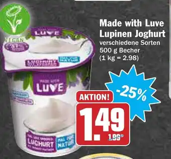 AEZ Made with Luve Lupinen Joghurt 500g Becher Angebot