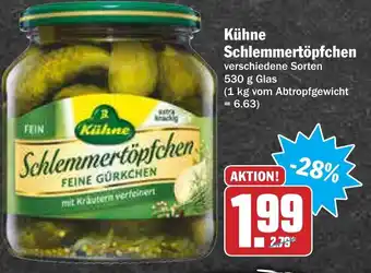 AEZ Kühne Schlemmertöpfchen 530 g Angebot