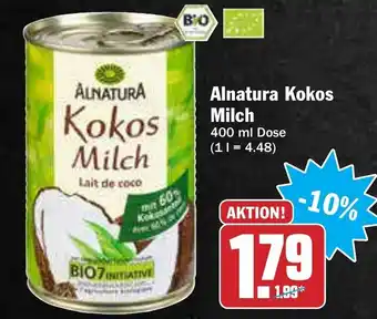 AEZ Alnatura Kokos Milch 400ml Angebot