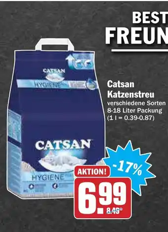 AEZ Catsan Katzenstreu Angebot