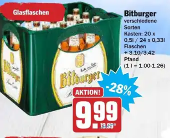 AEZ Bitburger 20x0,5L/24x0,33L Angebot