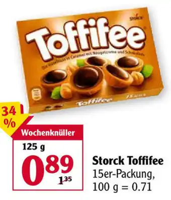 Globus Storck Toffifee 125 g Angebot