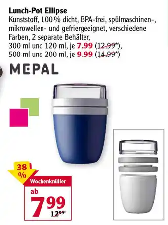 Globus Mepal Lunch Pot Ellipse Angebot