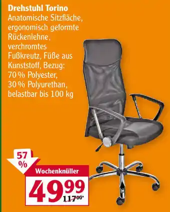 Globus Drehstuhl Torino Angebot