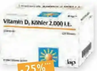 Apotal Vitamin D3 2000 IE Kapseln Angebot