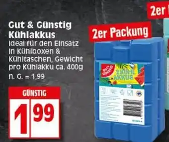 Elli Markt Gut & Gunstig Kuhlakkus 2 st Angebot