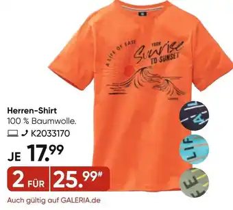 Galeria Lerros Herren Shirt Angebot