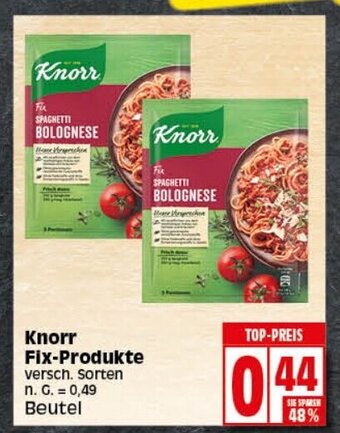 Elli Markt Knorr Fix-Produkte Angebot