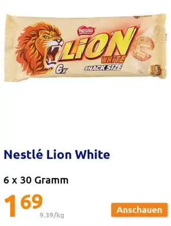 Action Nestle Lion White 6*30g Angebot