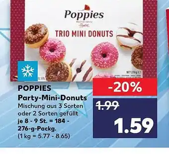 Kaufland Poppies Party-Mini-Donuts Angebot