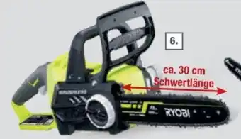 toom Baumarkt Ryobi 18 V Akku Kettensäge ,,OCS1830" Angebot