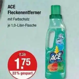 V Markt Ace Fleckenentferner Angebot