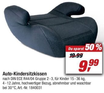 toom Baumarkt Auto Kindersitzkissen Angebot