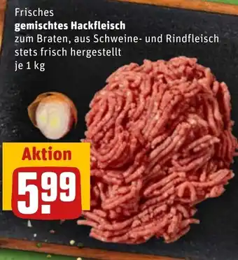 REWE Kaufpark Frisches gemischtes Hackfleisch 1 kg Angebot