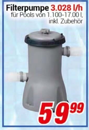 CENTERSHOP Filterpumpe 3.028 l/h Angebot