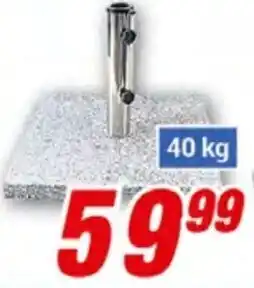 CENTERSHOP Sonnenschirmständer 40 kg Angebot