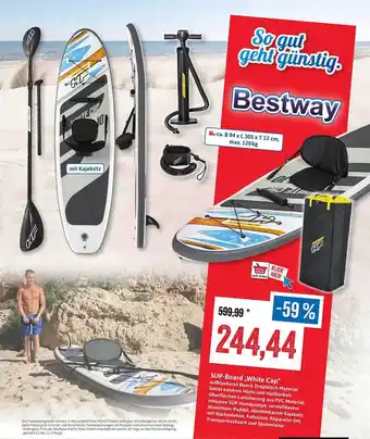 Stolz Bestway Sup-board „white Cap“ Angebot