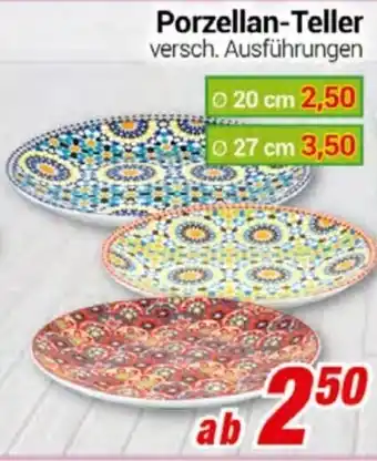 CENTERSHOP Porzellan Teller Angebot