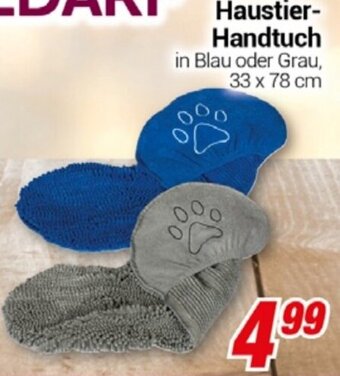 CENTERSHOP Haustier Handtuch Angebot