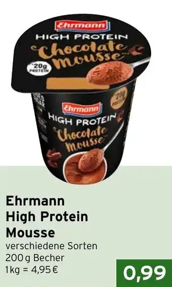 CAP Markt Ehrmann High Protein Mousse 200 g Becher Angebot