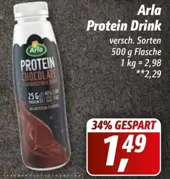 Simmel Arla Protein Drink 500 g Flasche Angebot