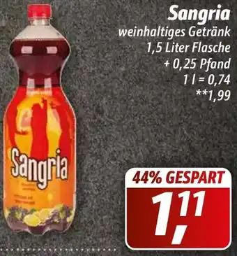 Simmel Sangria 1,5 Liter Flasche Angebot