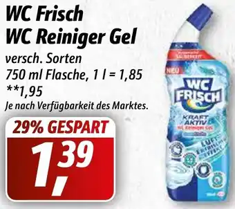 Simmel WC Frisch WC Reiniger Gel 750 ml Flasche Angebot