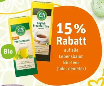 tegut Lebensbaum Bio Tees Angebot