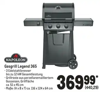 METRO Napoleon Gasgrill Legend 365 Angebot