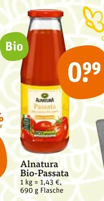 tegut Alnatura Bio Passata 690 g Angebot