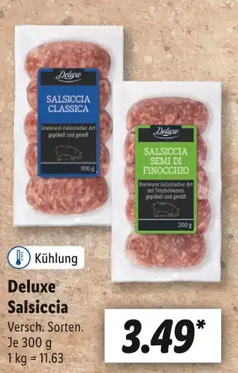 Lidl Deluxe Salsiccia 300 g Angebot