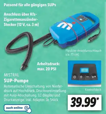 Lidl Mistral sup-pumpe Angebot