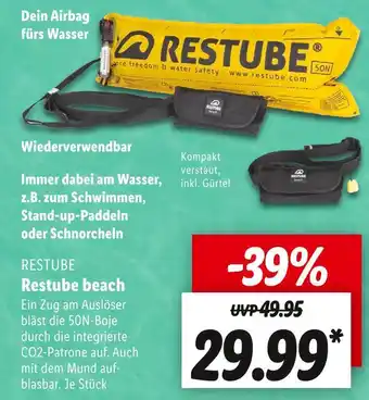 Lidl Restube restube beach Angebot