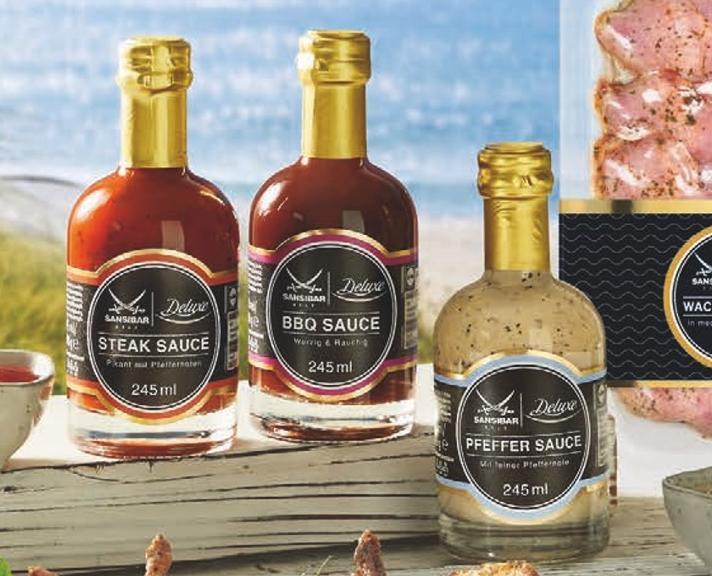 Sansibar Deluxe Grillsaucen 245 ml Angebot bei Lidl