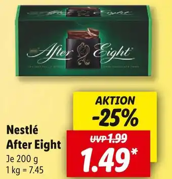 Lidl Nestlé after eight Angebot