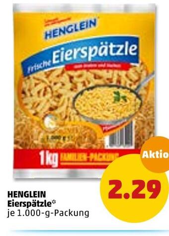 PENNY Henglein eierspätzle Angebot