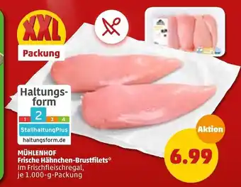 PENNY Mühlenhof frische hähnchenbrustfilets Angebot