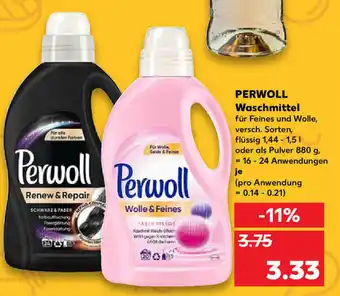 Kaufland Perwoll Waschmittel Angebot