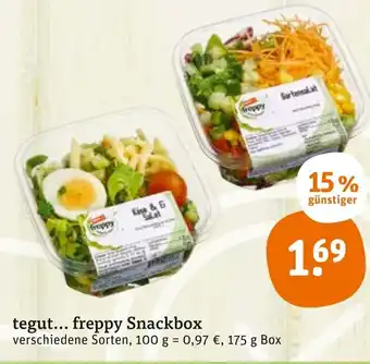 tegut tegut Freppy Snackbox Angebot